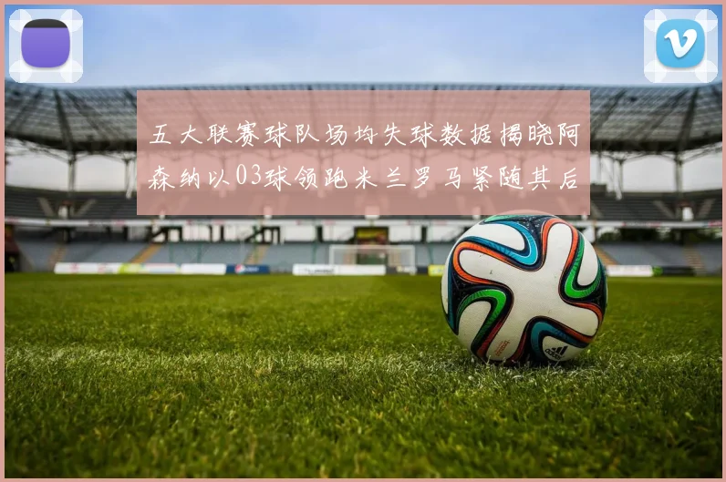 五大联赛球队场均失球数据揭晓阿森纳以03球领跑米兰罗马紧随其后